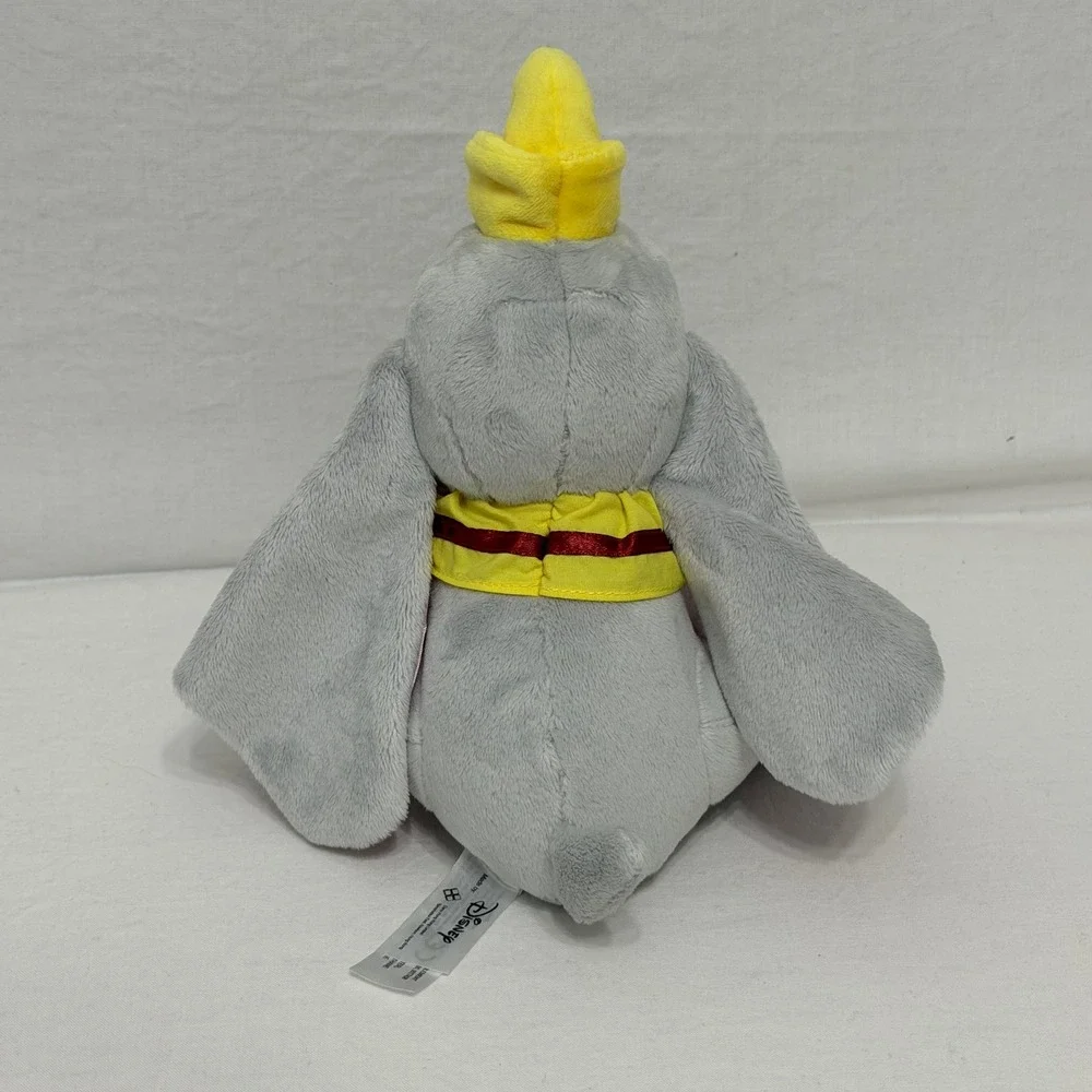 Disney Dumbo Plush Toy Unisex‎ Small Grey Excellent Flying Elephant Circus Hat